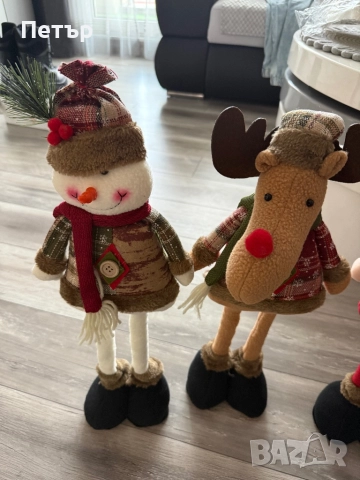 Коледни човечета, снимка 3 - Декорация за дома - 52341325