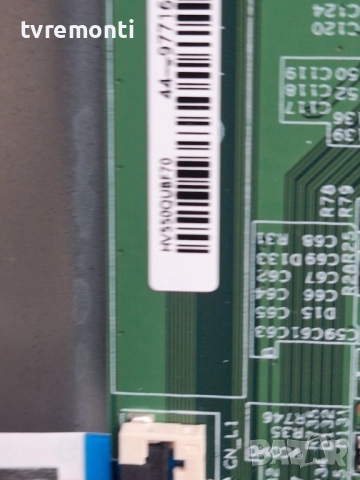 T-CON BOARD HV550QUBF70, 47-6021365 .за 55-инчов телевизор SAMSUNG Модел UE55AU7095U, с дисплей TPT5, снимка 2 - Части и Платки - 52750158