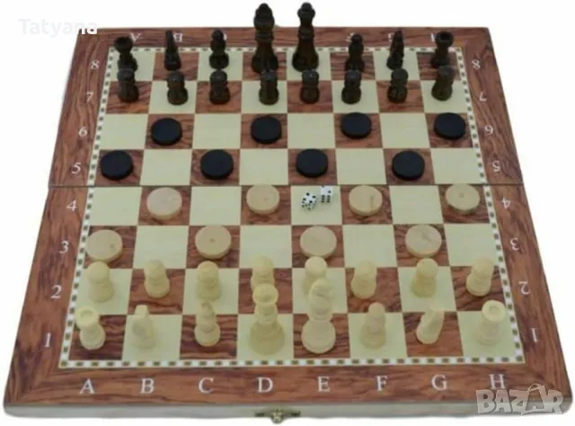 Шах и табла 2в1, снимка 1