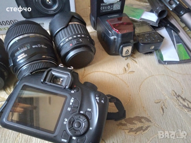 Предлага се фотокамера Canon D4000, снимка 4 - Фотоапарати - 53259401