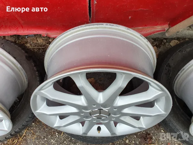 Джанти Мерцедес 5х112x7J17 EТ49, снимка 6 - Гуми и джанти - 48654491