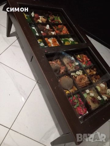 Холна маса сухи цветя , снимка 2 - Маси - 52129270