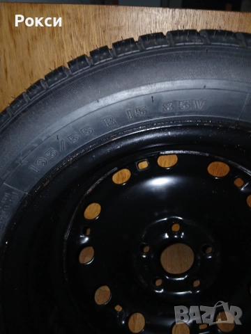 Резервна гума 15ка шкода рапид,румстер,фабия нова, снимка 12 - Аксесоари и консумативи - 51978334