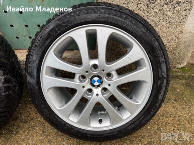 4бр.BMW 17 джанти с нови зимни гуми, снимка 5 - Гуми и джанти - 52322185