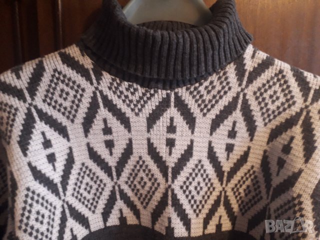 Зимен блузон поло нов S - М, снимка 2 - Блузи с дълъг ръкав и пуловери - 27606855