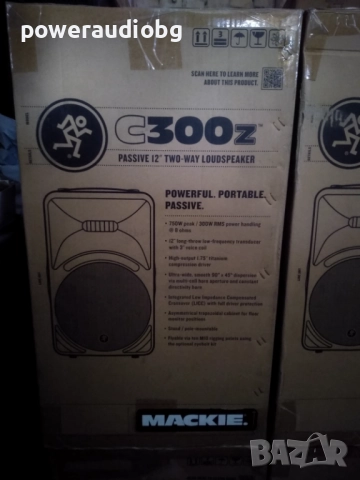 Тонколони Mackie 300z - 4 броя нови тонколони, снимка 7 - Тонколони - 52916057