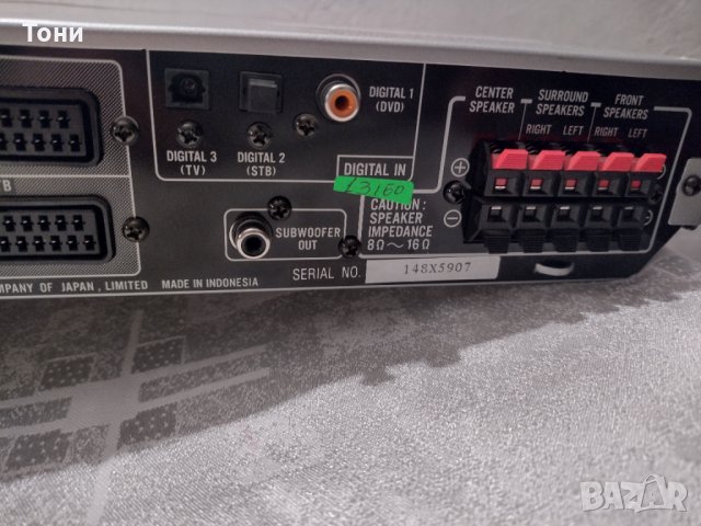 JVC RX -ES1SL Hybrid Digital Amplifier Audio/Video Stereo Receiver, снимка 16 - Ресийвъри, усилватели, смесителни пултове - 34816002