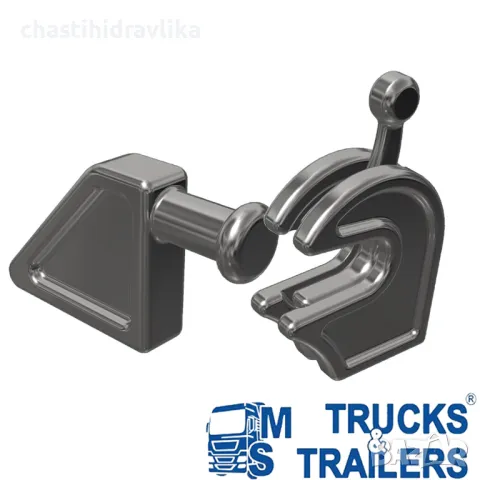 Горна панта за заден капак 10230085 + 10230185 Ø20mm