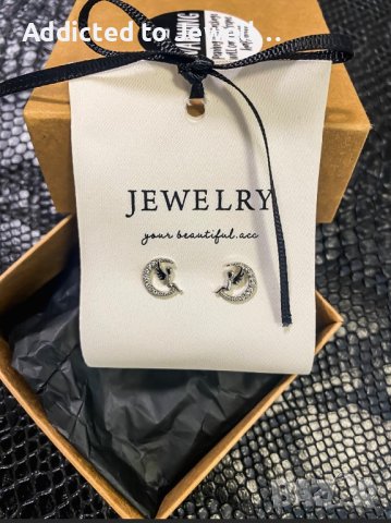 Тотална разпродажба - 50% Сребърни обеци (Angel), снимка 2 - Обеци - 35433032