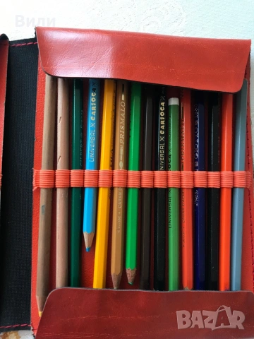 Стари моливи със стар недесер, снимка 3 - Антикварни и старинни предмети - 53407584