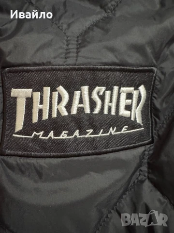 Thrasher Magazine Logo Vest - Black., снимка 2 - Якета - 50737595