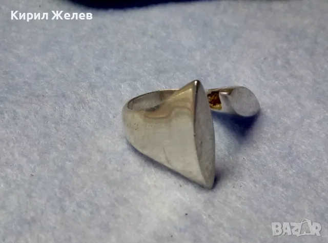 СЕЗГИН - ШАРМАНТЕН БУТИКОВ ФЕШЪН АРТ ОТВОРЕН МОДЕЛ СРЕБЪРЕН ПРЪСТЕН СРЕБРО 925 SEZGIN 49112, снимка 14 - Пръстени - 50192859