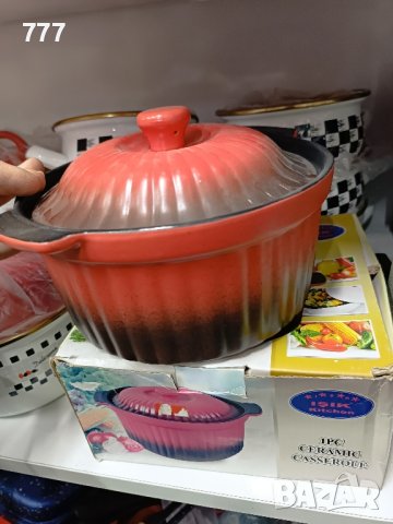 керамични тенджери 2.7 л, снимка 2 - Съдове за готвене - 44043805