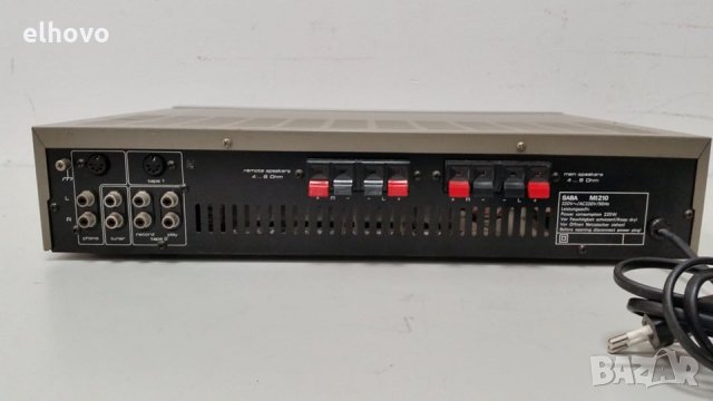 Стерео усилвател Saba MI 210, снимка 8 - Ресийвъри, усилватели, смесителни пултове - 28253267