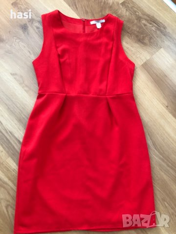 Елегантна червена рокля, снимка 3 - Рокли - 37540336