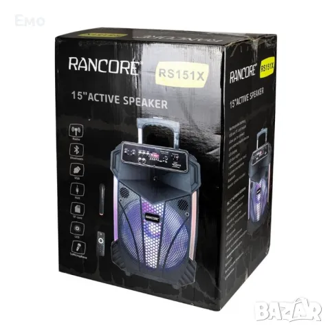 Активна тонколона - Rancore RS151X - Bluetooth и др , снимка 11 - Bluetooth тонколони - 48645513