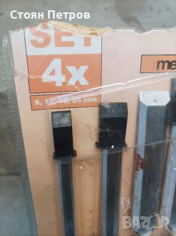 Дърводелски длета 4броя 8,12,18,24мм, снимка 4 - Други инструменти - 48621112