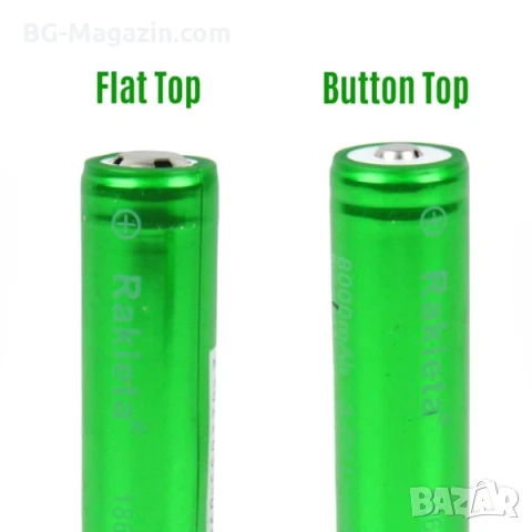 Акумулаторна литиева батерия 18650 8000mAh 3.7V Rakieta презареждаща се за фенри прожектори челник, снимка 5 - Друга електроника - 51102818
