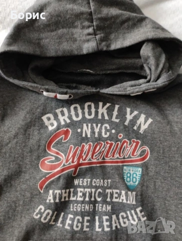 Детски Суичер за Момче - 10-12 г. / 146-152 см., снимка 3 - Детски анцузи и суичери - 53342840