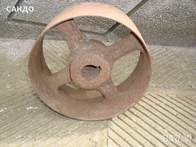 Опорно транспортно колело - чугун