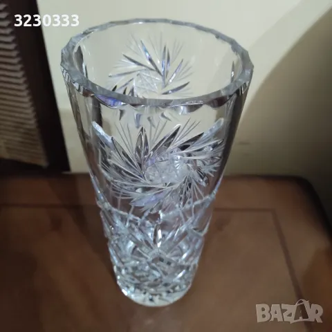 Кристална ваза голяма, снимка 11 - Вази - 49821489