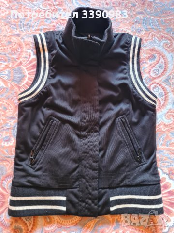 Двулицев дамски черен елек LTB, снимка 15 - Елеци - 43164378