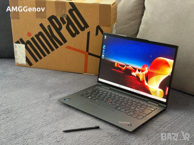 Нов 14’FHD+IPS Touch/Lenovo X1 Yoga Gen8/i7-1365u/16GB LPDDR5/512GB