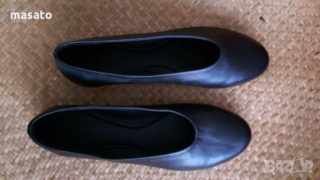 COS - черни обувки от естествена кож №41, снимка 6 - Дамски ежедневни обувки - 22309740