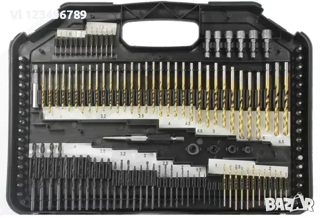 Комплект битове и свредла MAR-POL 246 части, снимка 2 - Други инструменти - 49620970