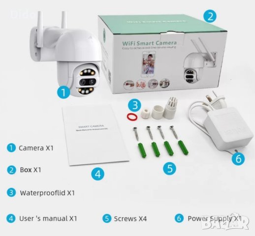 Интелигентна панорамна камера- две лещи и оптичен зуум

SKU: 592

, снимка 14 - Друга електроника - 44080957