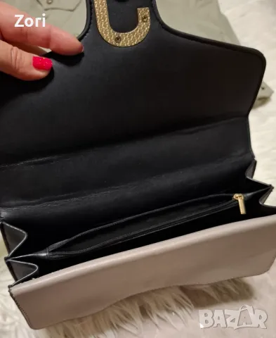 СТРАХОТНА черна чанта с 3Д апликации , снимка 10 - Чанти - 47909122