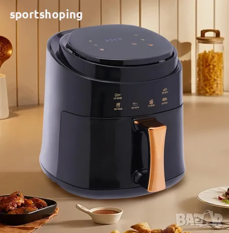 Фритюрник с горещ въздух RORONRON 975 8L, снимка 2 - Фритюрници - 40234027