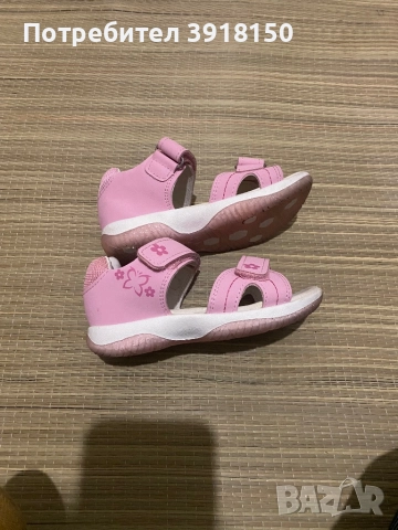 Кожени сандали за момиче Lupilu, 24 номер, снимка 2 - Детски сандали и чехли - 52486104