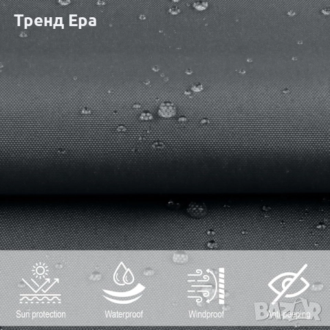 Водоустойчива тента 4х4х5,65 метра, снимка 5 - Градински мебели, декорация  - 51716417