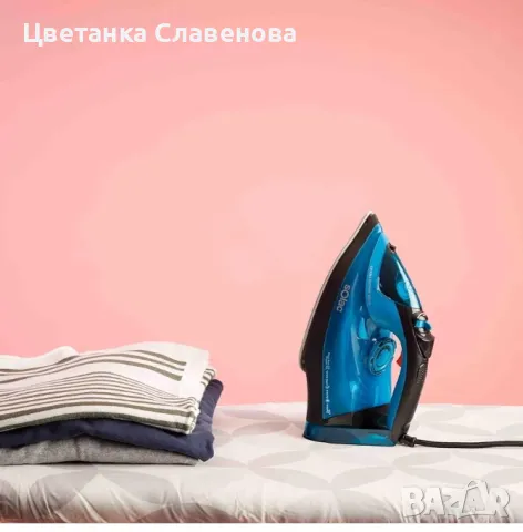 Керамична парна ютия Solac PV2028 Optima Extrem, 2800 W, парен удар 180 g/min, непрекъсната пара 45 , снимка 5 - Ютии - 49665099