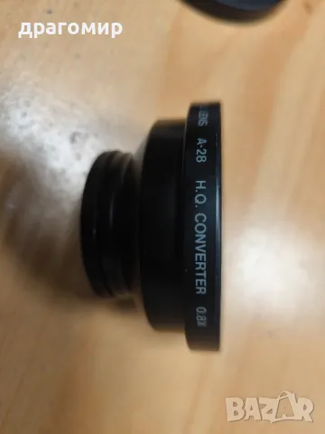 OLYMPUS IS/L LENS A-28 H.Q.CONVERTER 0,8x, снимка 5 - Обективи и филтри - 48113446