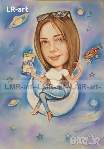 Рисувам ръчно КАРИКАТУРИ, професионално , снимка 9 - Декорация за дома - 43595313