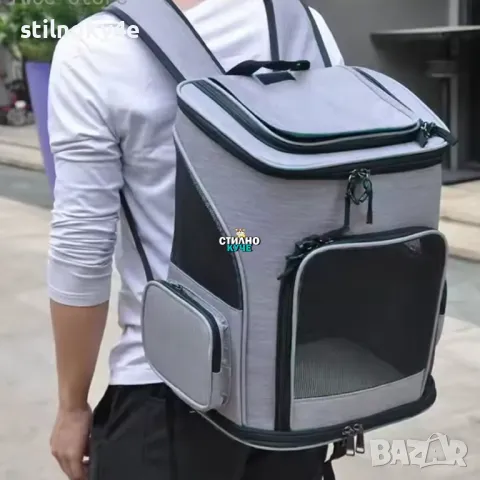 Разтеглива транспортна раница за домашен любимец Разтеглива чанта за куче/коте Транспортни чанти , снимка 7 - За кучета - 50007685