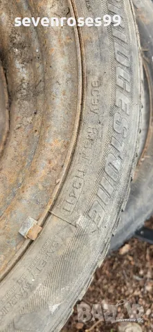 железни джанти с гуми 165 60 14 4броя тата индика, снимка 8 - Гуми и джанти - 48414191