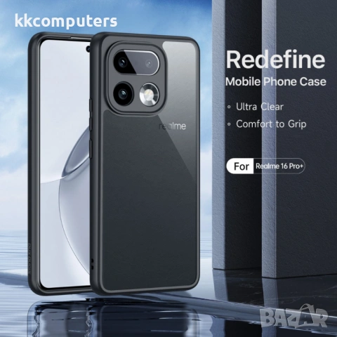 Прозрачен Калъф DUX DUCIS Aimo Series за Realme 16 Pro+ 5G - PC + TPU, 0.8mm Защита, SGS тестван, RE, снимка 3 - Резервни части за телефони - 53609181