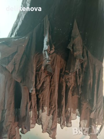 KAREN MILLEN. Size L Празнична рокля от 100% Коприна, снимка 6 - Рокли - 38481443