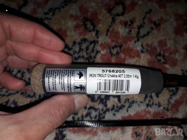 Спининг въдица Iron Trout Chakka 40 T, снимка 7 - Въдици - 49182621
