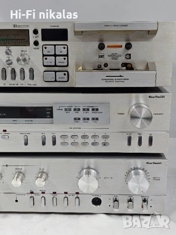  Hi-Fi сет FM тунер радио стерео касетъчен дек стерео пред усилвател GRUNDIG T 5000 CF 5500 XV 5000, снимка 3 - Ресийвъри, усилватели, смесителни пултове - 51049020