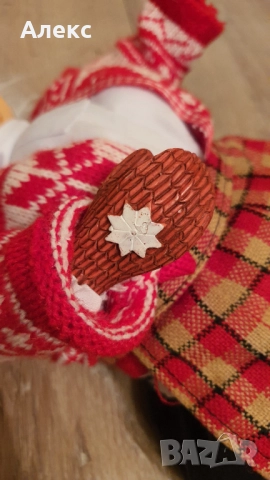 Bebe Paul Bonner, Норвегия–Коледна голяма баба с огромни вежди!1970г, снимка 7 - Колекции - 52311712