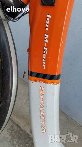 Електрически велосипед Ion M-Gear Sparta, снимка 4 - Велосипеди - 38391381