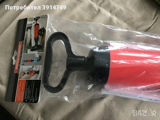 Вакуумна помпа за отпушване на канали, ръчна,компактна *НОВА*, снимка 2 - Други инструменти - 43904922