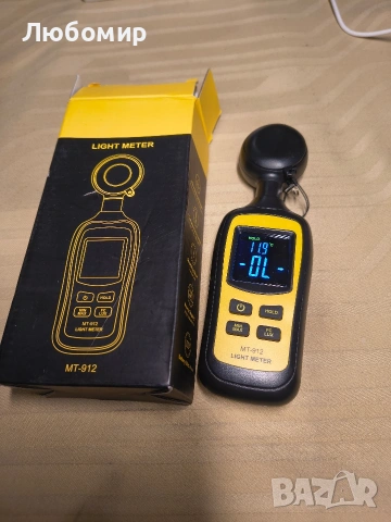 Ръчен цифров измервател на осветеност и светлина, с обхват до 200... , снимка 3 - Други инструменти - 53575784