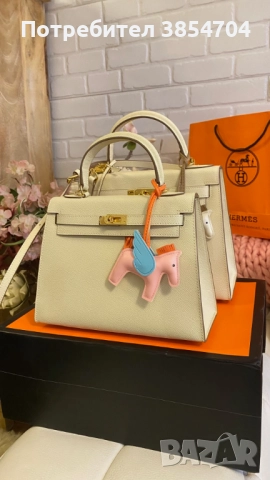 чанта Ермес МИНИ КЕЛИ 19, 25, 28см*Кели*H E R M E S K E L L Y, снимка 4 - Чанти - 51919800