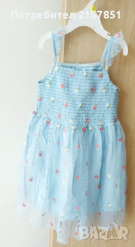 Официални детски рокли-104,110,116 см, снимка 7 - Детски рокли и поли - 35396409