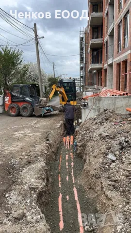 Услуги с мини багер, бобкат, валяк транспортни услуги, снегопочистване, асфалтиране и др, снимка 14 - Други ремонти - 49561808